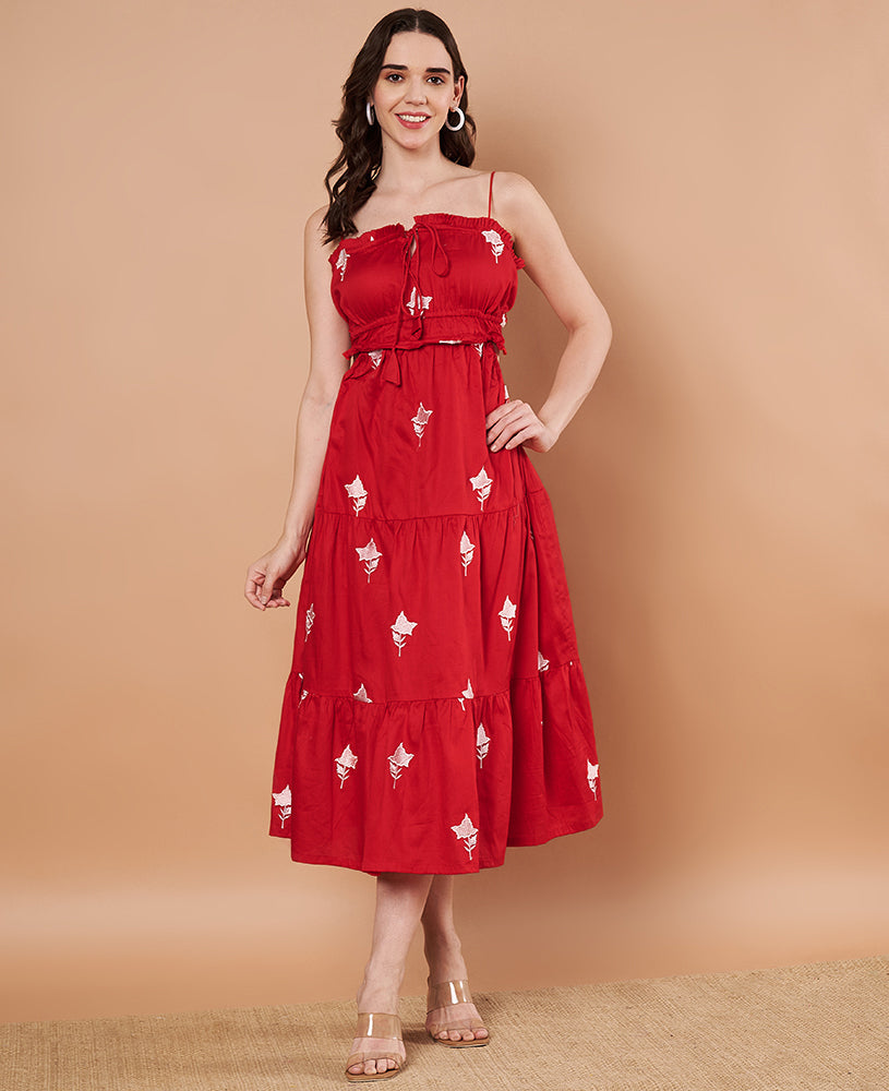 Chilli Red Frock