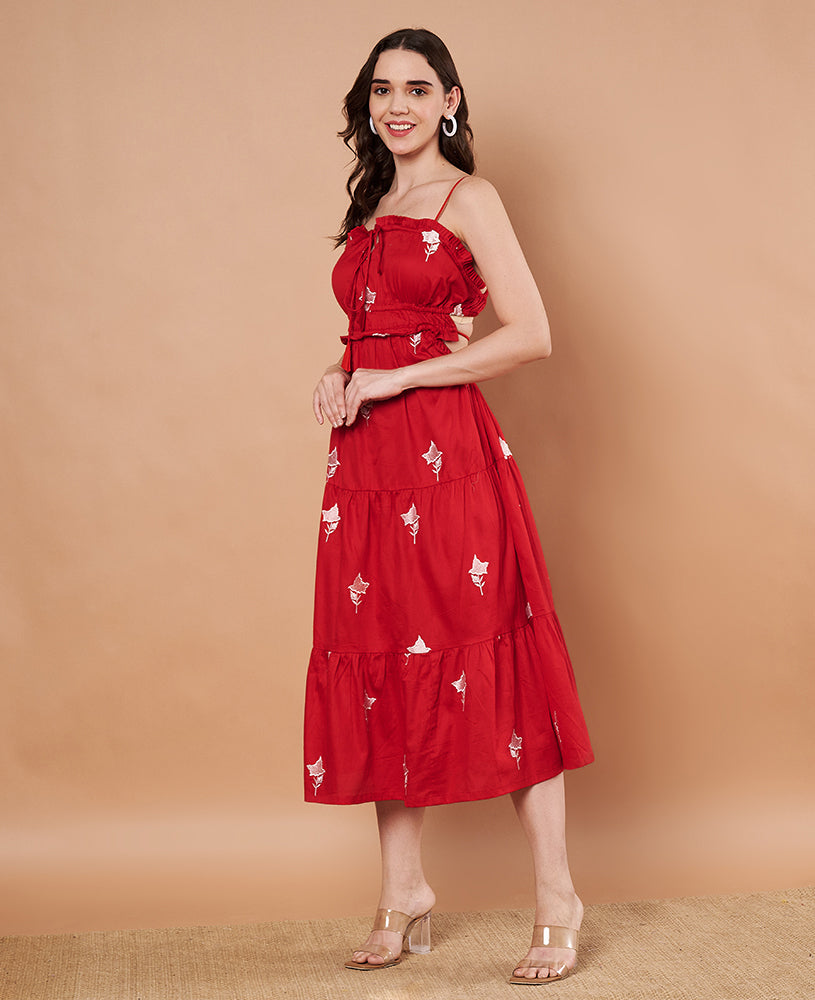 Chilli Red Frock