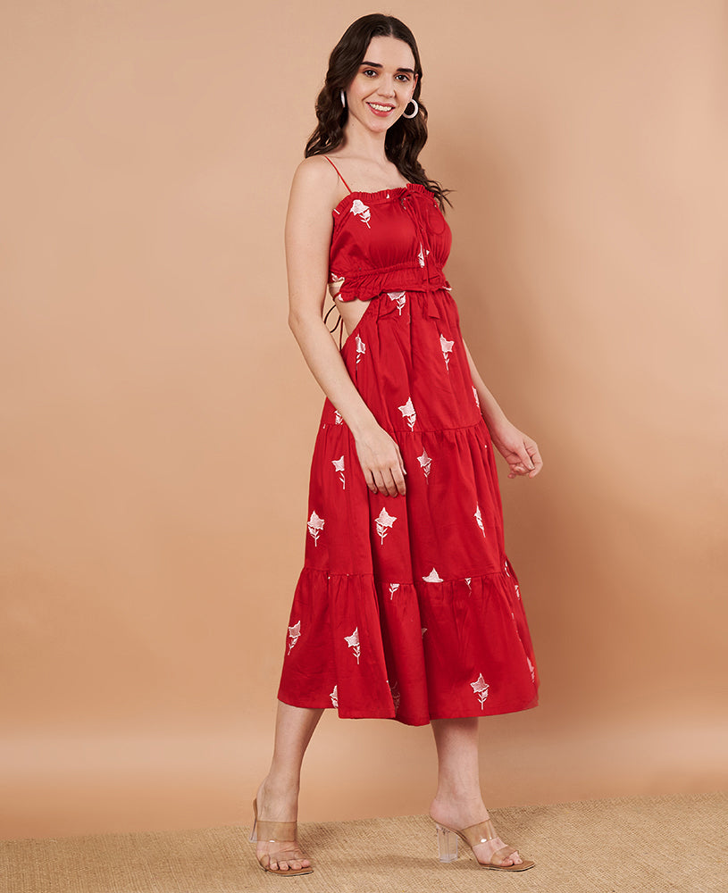 Chilli Red Frock