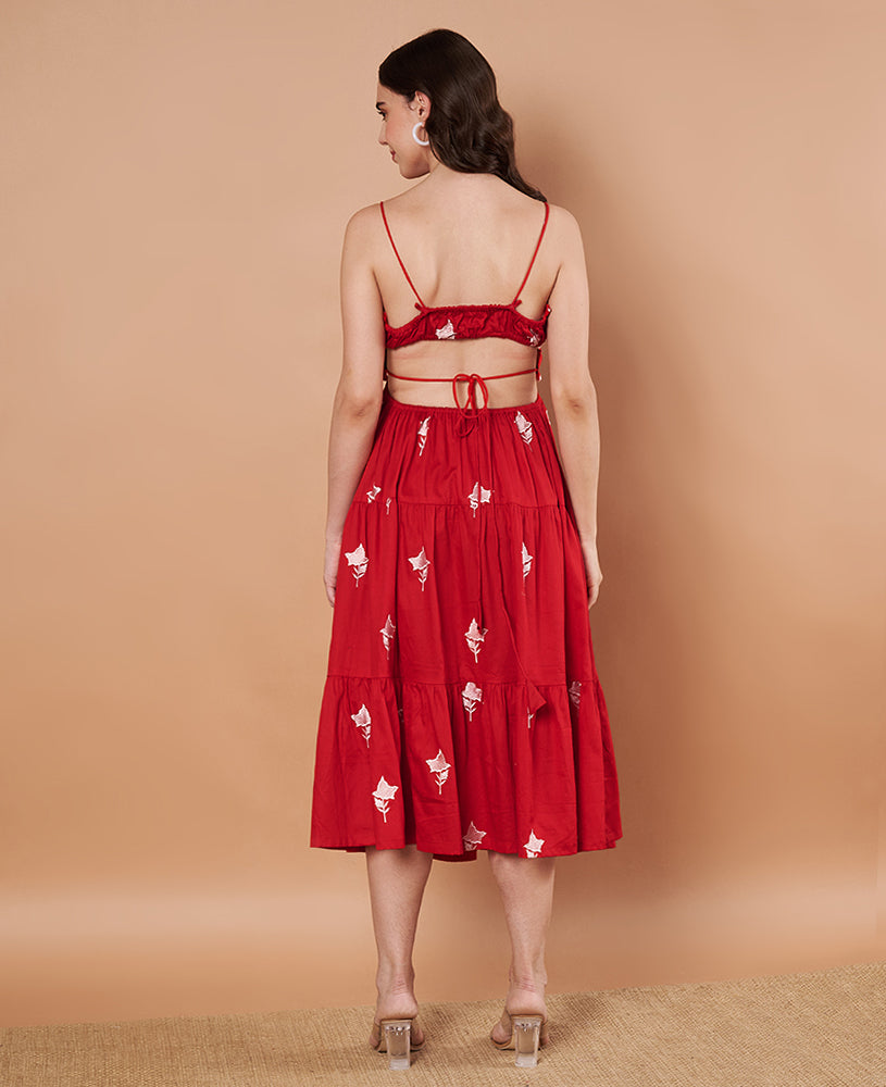 Chilli Red Frock