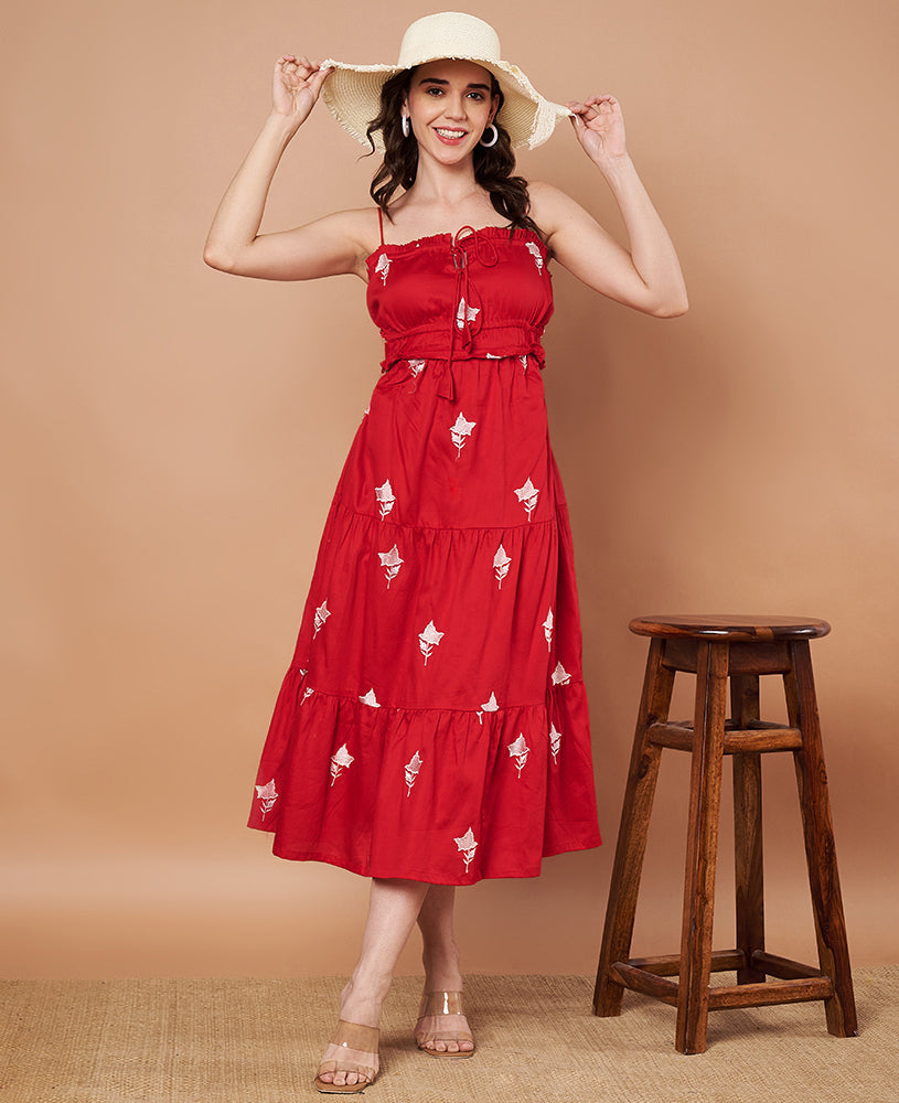 Chilli Red Frock