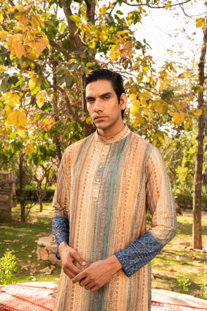 Mesmerizing Galaxy Shaded Kurta