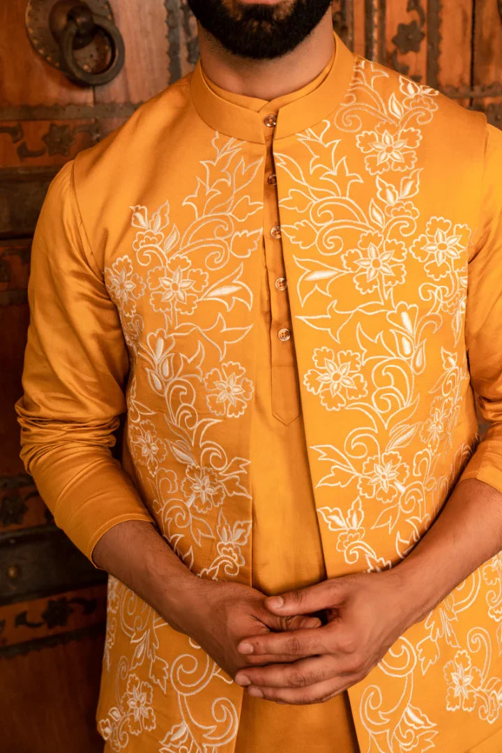 Buy Exotic Saffron Badam Indowestern