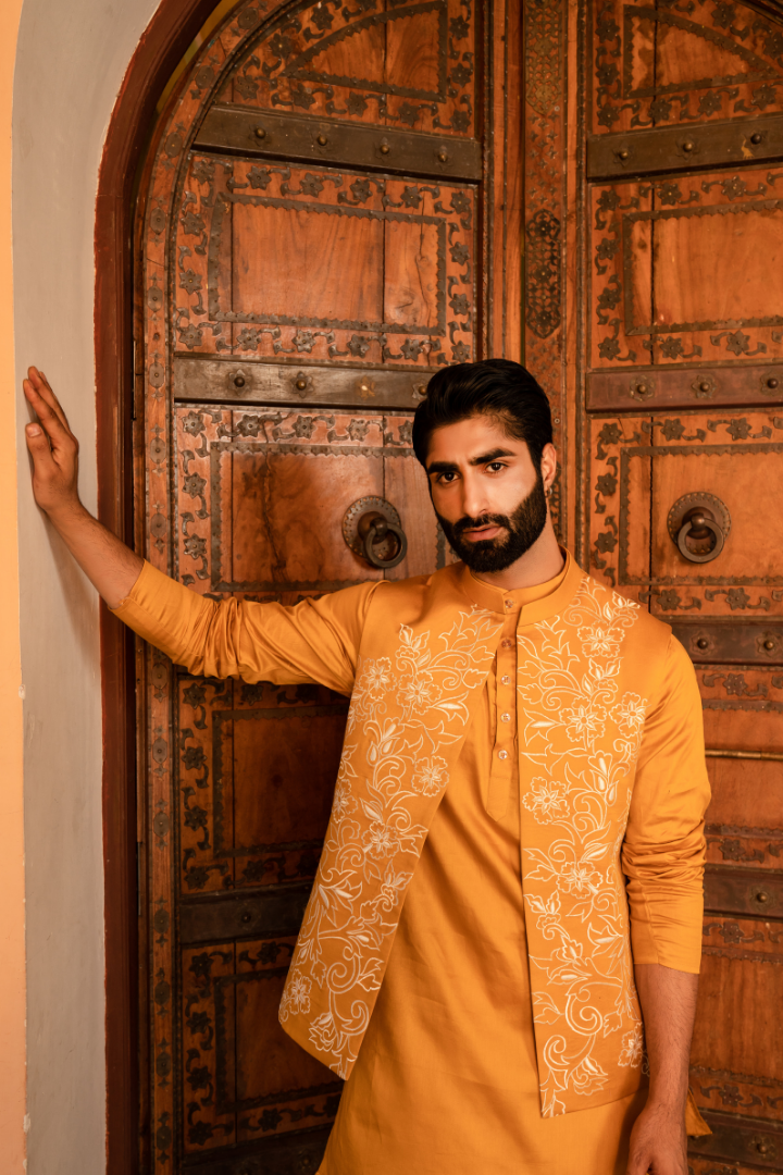 Exotic Saffron Badam Indowestern