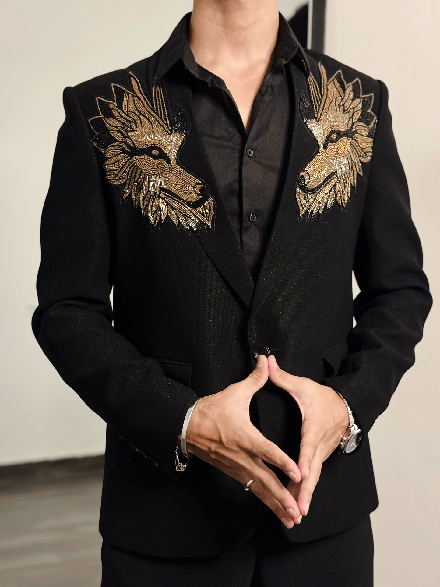 Small Lion Blazer with Pants