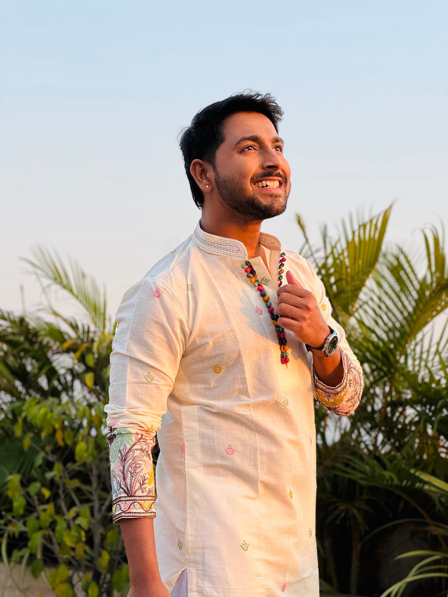 Safed Mal Mal Rangeela Safari Kurta