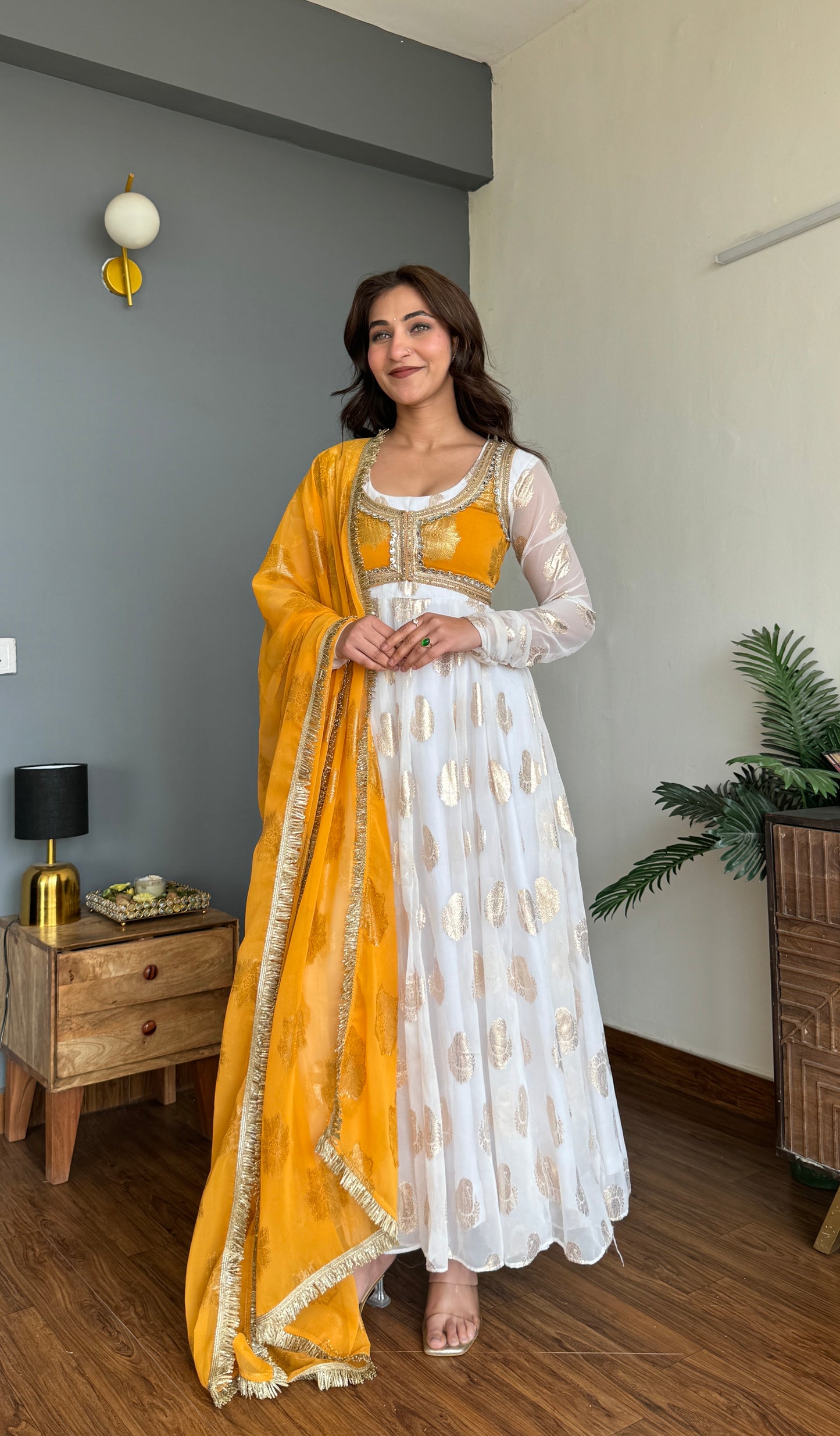 Zivara Jacquard Festive Ensemble Set