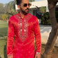Lal Kurta For Men