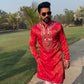 Lal Kurta For Men