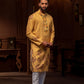 Amber Sparrow Mirror Work Kurta - Cotton Blend