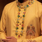 Amber Sparrow Mirror Work Kurta - Cotton Blend