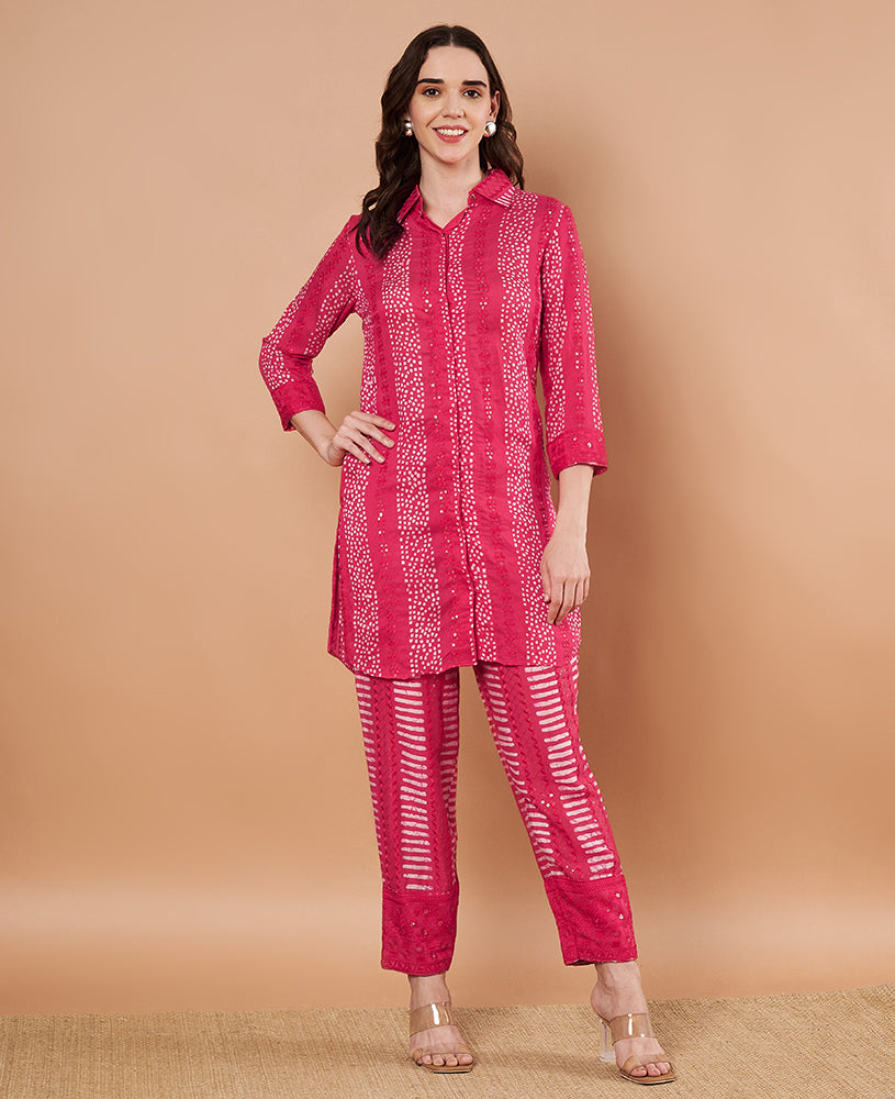 Cherry Batic Cordset
