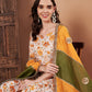 Ginger Mehandi Sharara Set
