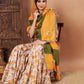 Ginger Mehandi Sharara Set