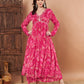 Rose Digital Kurta Plazzo