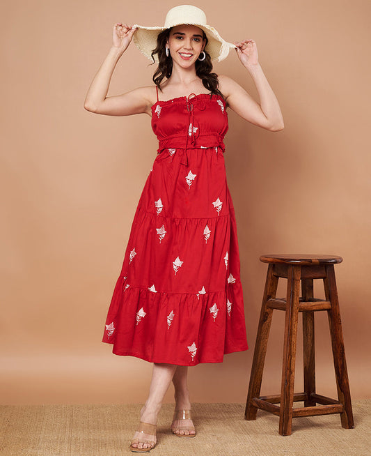 Chilli Red Frock