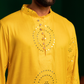 Fire Gold Mirror Foil Kurta