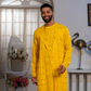 Sunflower Mirror Sequin Kurta