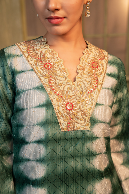 Tammanna - Green Meadow Kurta Pant