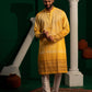 Yellow Handicraft Kurta