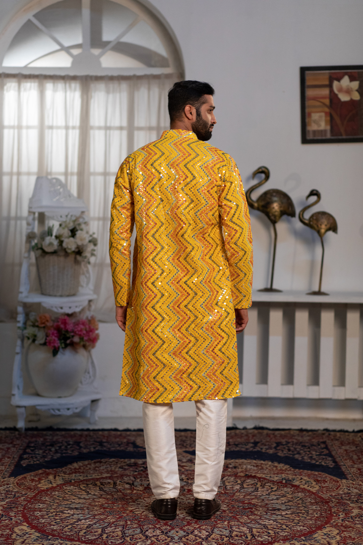 Tuscan Sun Sequin Kurta