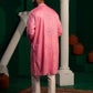 Pearl Pink Foil Mirror Kurta