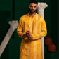 Mellow Yellow Batik Kurta