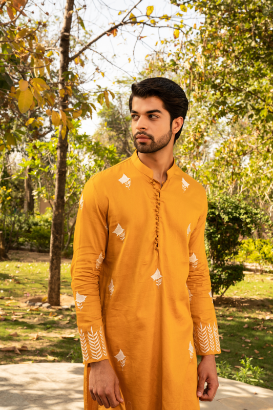 Radiant Sunflower Yellow Kurta