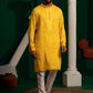 Fire Gold Mirror Foil Kurta