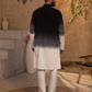 Silvery Black Mirror Kurta