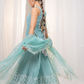 Bubbly Blue Sharara Set with Elegant White Embroidery Detail