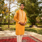 Sophisticated Oyster Yellow Kurta