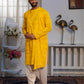 Sunflower Mirror Sequin Kurta