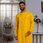 Sunflower Mirror Sequin Kurta