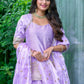 Odette Purple Gota Lehanga