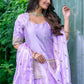 Odette Purple Gota Lehanga