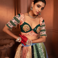 Devi Inayat Silk and Georgette Lehenga