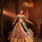 Devi Inayat Silk and Georgette Lehenga