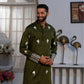 Oliver White Embroidered Kurta