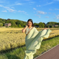 Ruffled Chiffon Saree and Exquisite Silk Blouse with Collar Embellishments