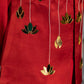 Carnelian Mirror Waistcoat Kurta