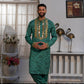 Myrtle Green Mirror Salwar Set