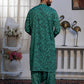 Myrtle Green Mirror Salwar Set