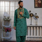 Myrtle Green Mirror Salwar Set