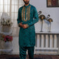 Pine Green Mirror Salwar Set