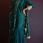 Dark Rama Green Kurta Sharara And Dupatta