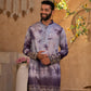 Purple Exquisite Embroidered Kurta