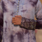 Purple Exquisite Embroidered Kurta