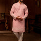 Baby Pink Chander Kurta