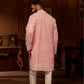 Baby Pink Chander Kurta